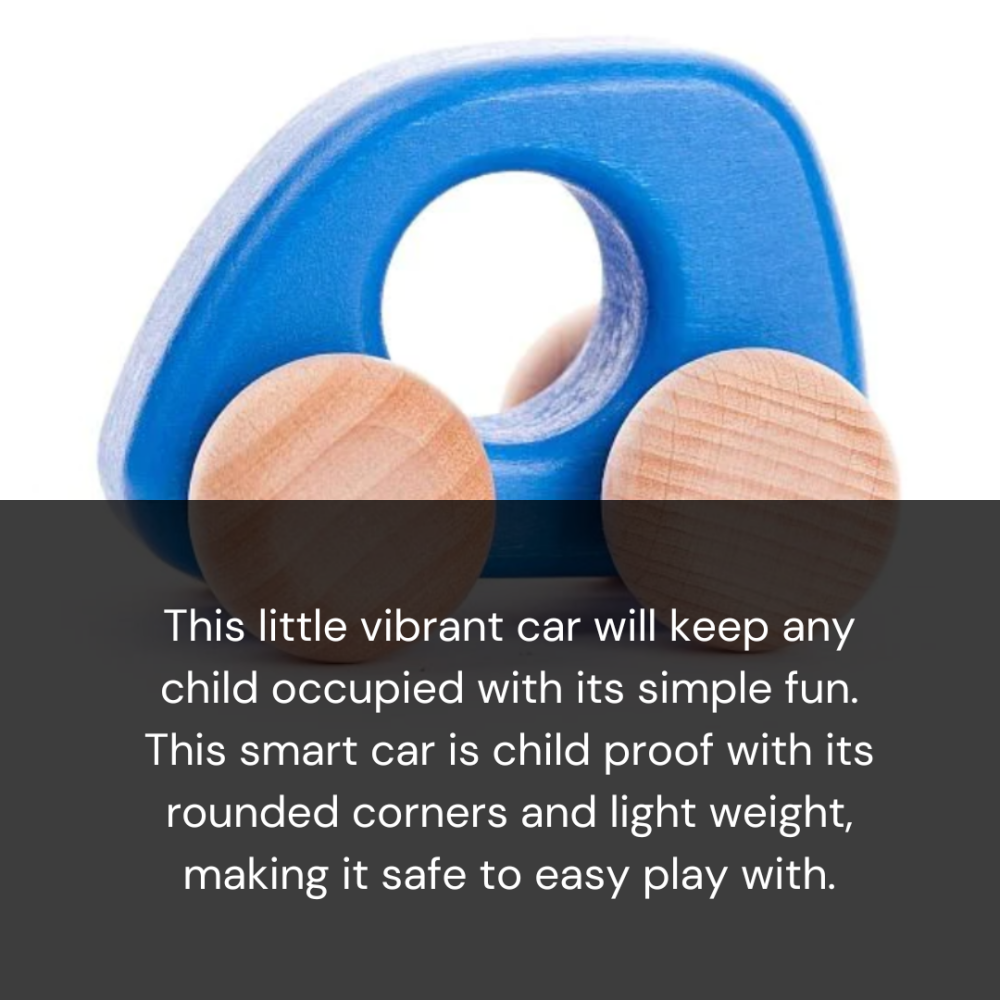 Toy Bajo Mini car (teal) - 2