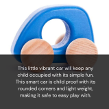 Toy Bajo Mini car (teal) - 2 miniature