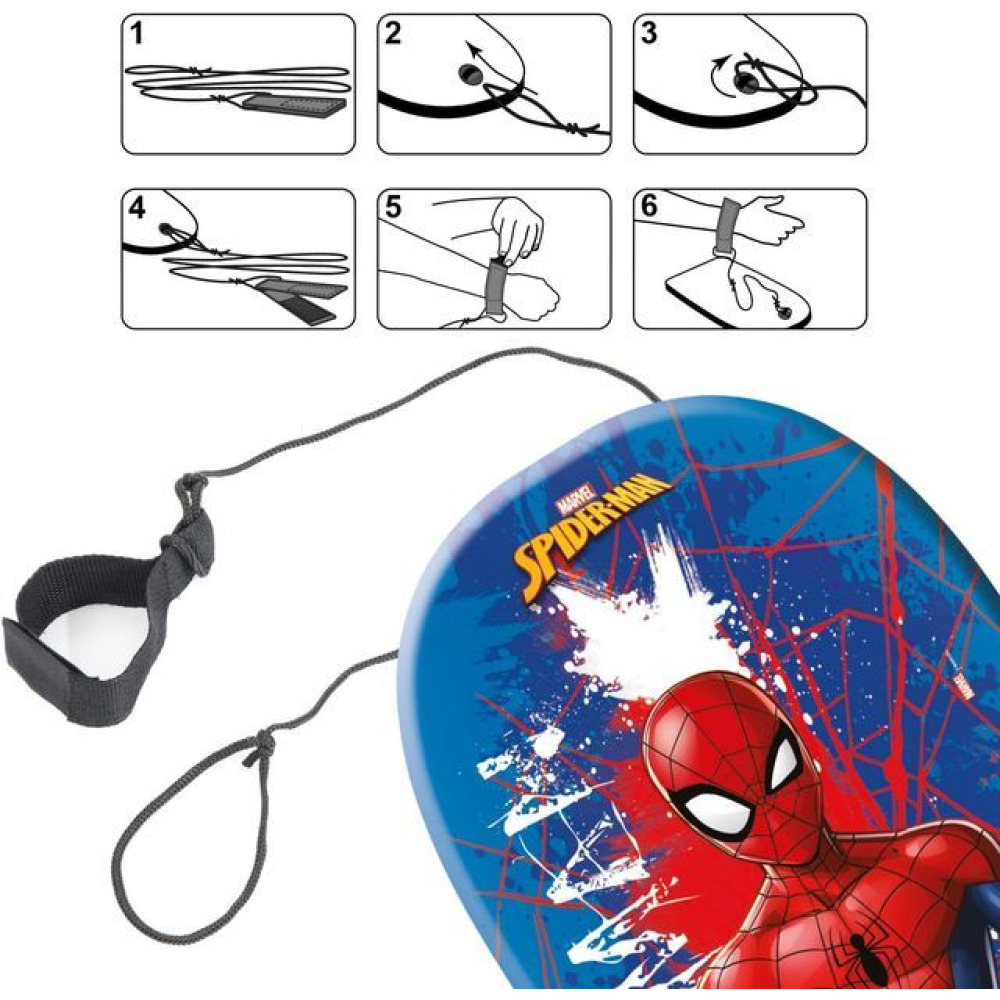 Swiiming Board Mondo Spiderman, 84cm, for kids above 3 yrs - 3