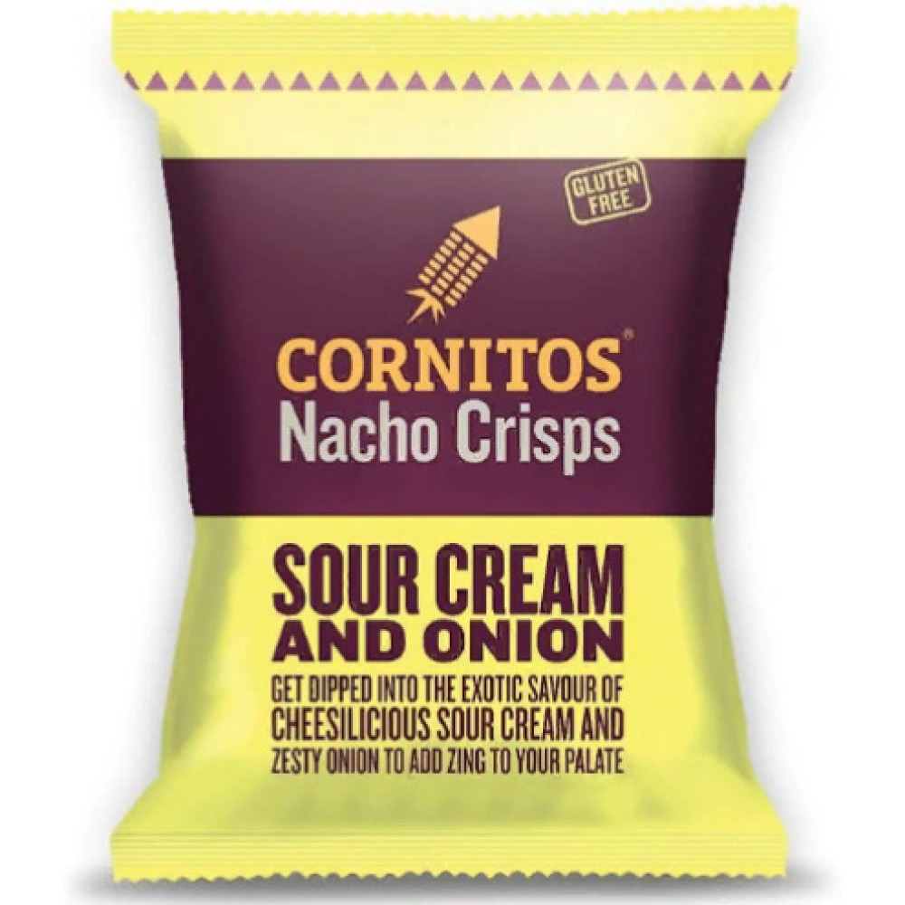 كورنيتوس ناتشوز رقائق البطاطس بالكريمة الحامضة والبصل 150 جم - 1