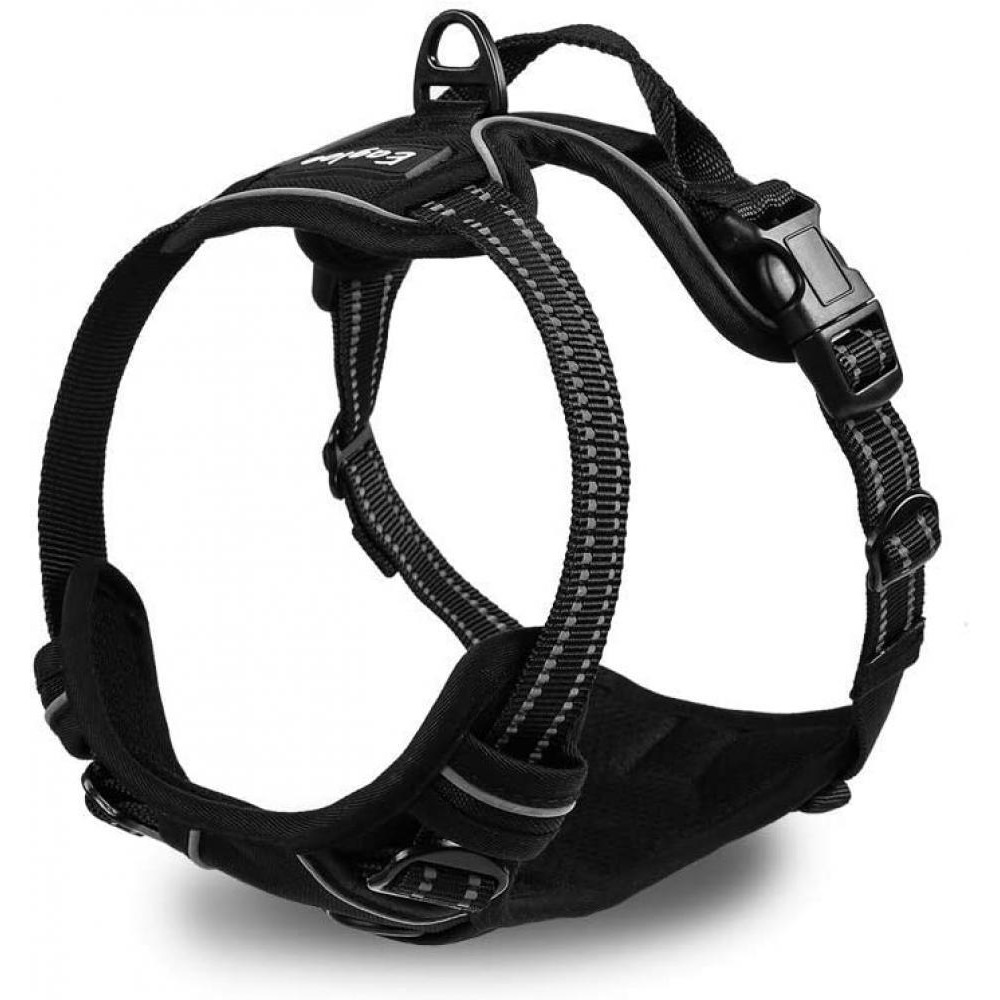Eagloo / Dog harness, No pull, With 2 metal rings, Adjustable - 8