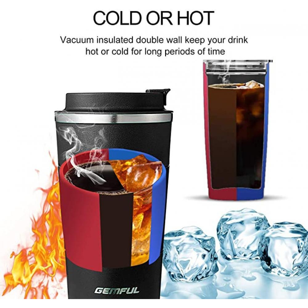 Gemful / Travel mug, Stainless steel, Vacuum insulated - 6
