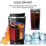 Gemful / Travel mug, Stainless steel, Vacuum insulated - 6 miniature