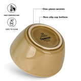 FISSMAN Ceramic Bowl Brown 14cm - 3 miniature