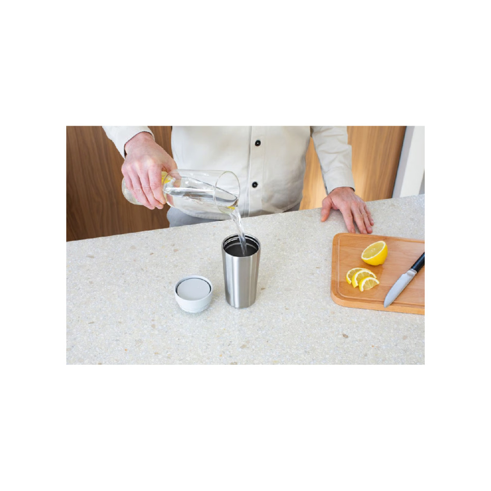 Brabantia Make \& Take Изолированная Чашка Med 0,36 Л Светло-Серая - 3