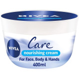 NIVEA / Nourishing cream, No greasy feeling, Intense, 24+ hours, 13.5 fl oz (400 ml) - 1 miniature