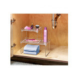 Маленькая Штабелируемая Полка Madesmart с Прозрачными Отверстиями - 5 miniature