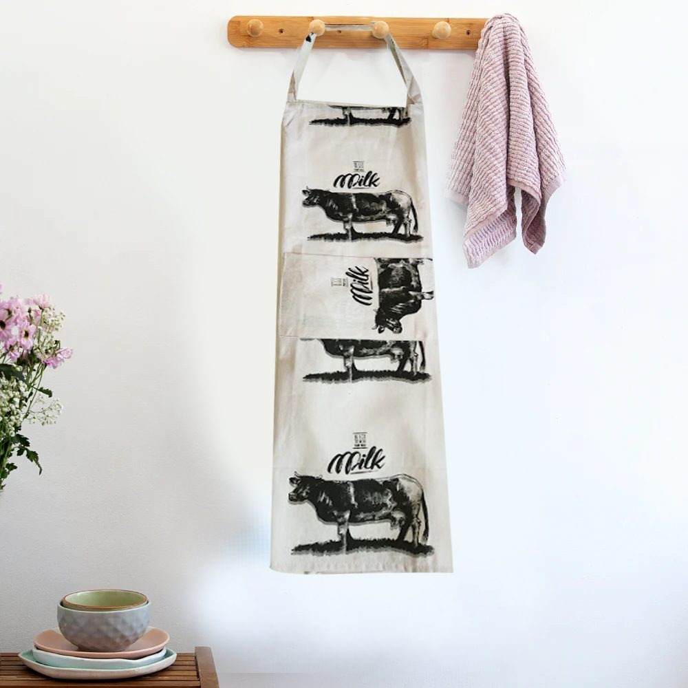 Kitchen Apron BYFT Orchard Cow design - 5