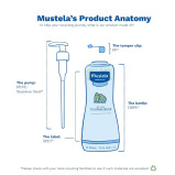 Mustela Baby Cleansing Water, No-Rinse Micellar Water, Avocado & Aloe Vera, 300ml - 6 miniature