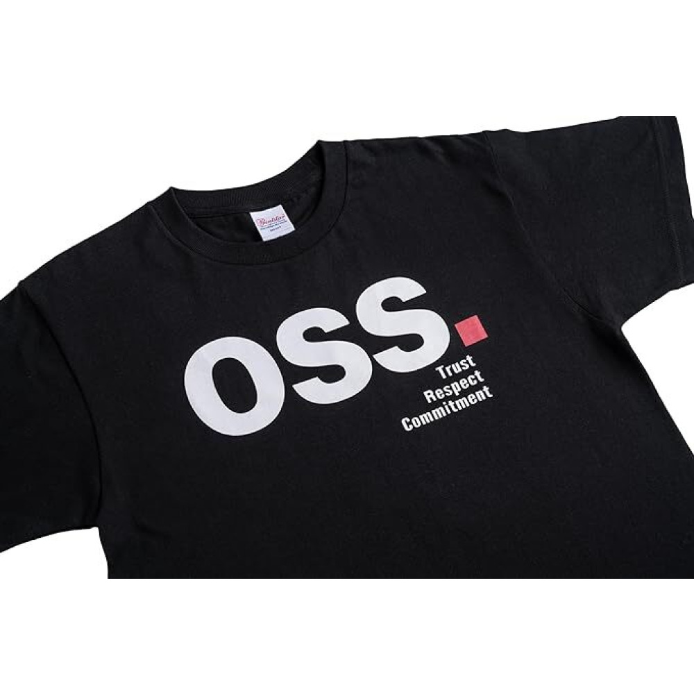 UAEJJ Jiu-Jitsu OOS T-Shirt for Men, Black-S - 3