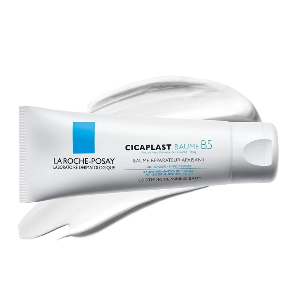 Бальзам, LA ROCHE-POSAY, Cicaplast baume B5, Успокаивающий восстанавливающий, 1.35 фл. унции (40 мл) - 2