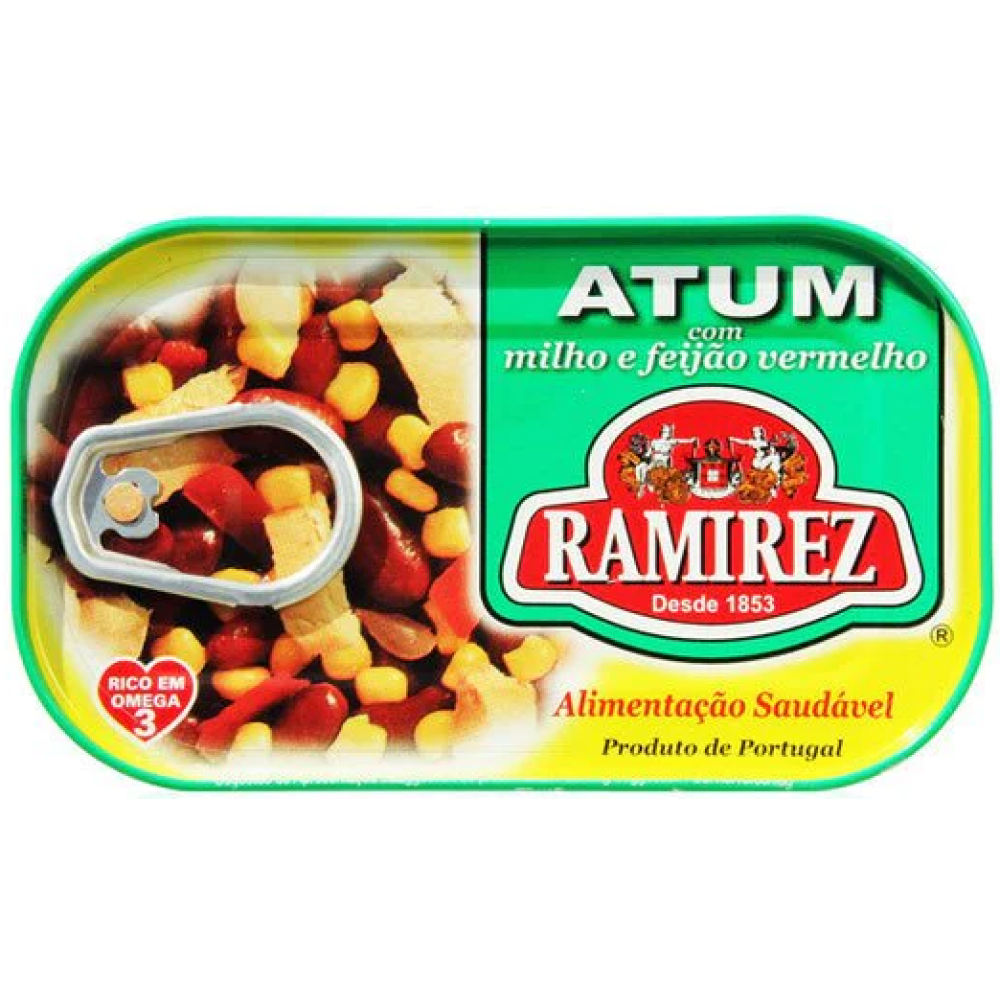 RAMIREZ, Тунец С Красной Фасолью И Сладкой КУКУРУЗОЙ, 120 г - 1