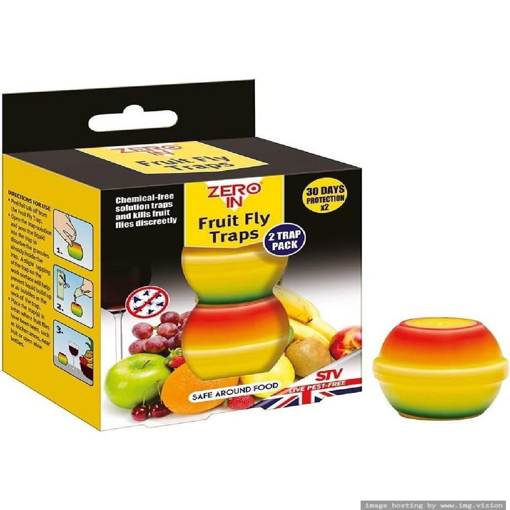 Zero In Fruit Fly Trap – Twinpack - 1