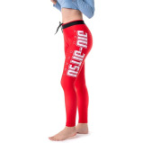 Leggings UAEJJ Jiu Jitsu Full Length for Women, Red, size S - 1 miniature