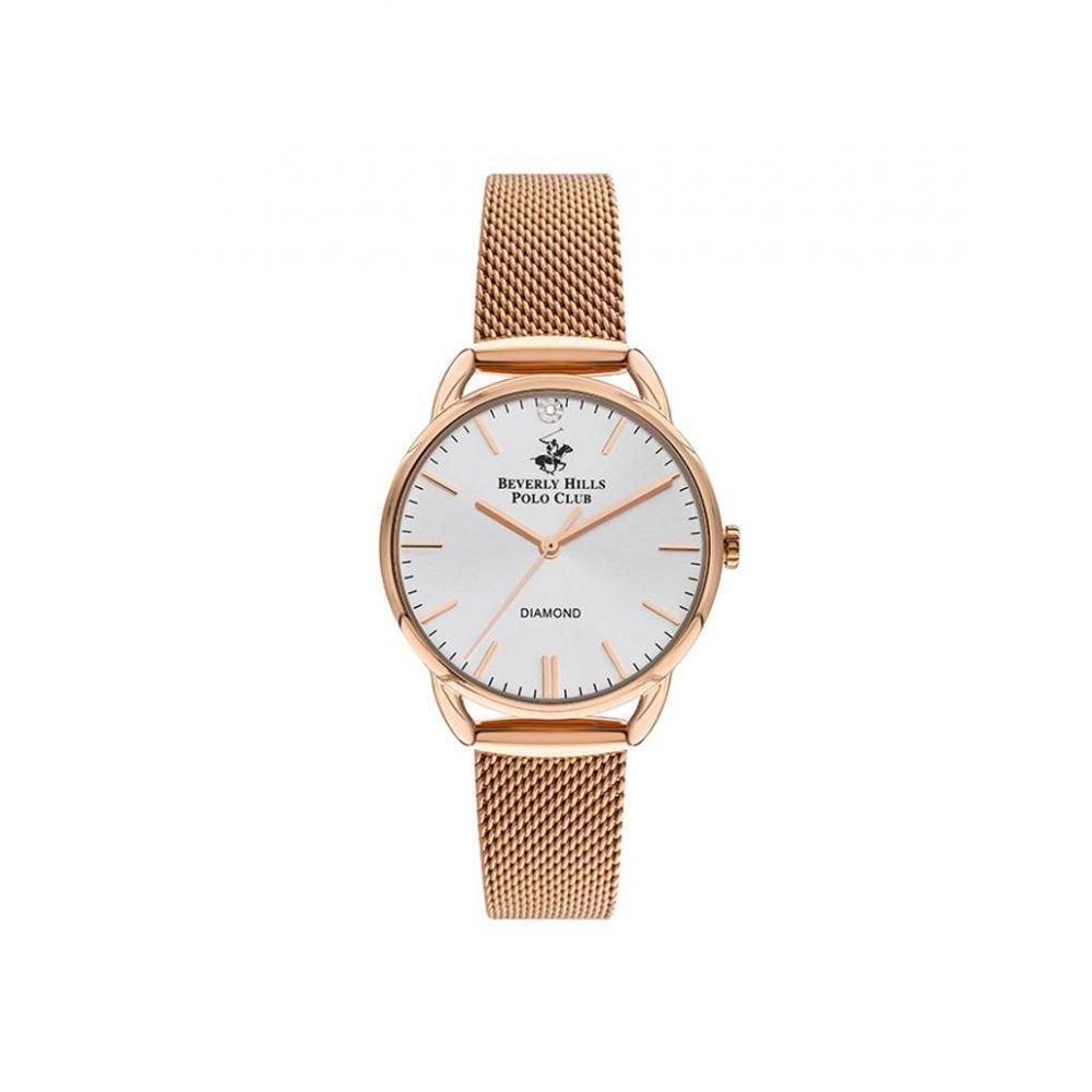 BEVERLY HILLS POLO CLUB Women's Analog Silver Dial Watch - BP3299C.430 - 1