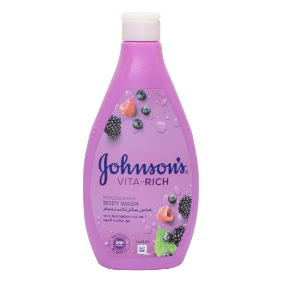 Johnson's / Body Wash, With raspberry extract, 400 ml