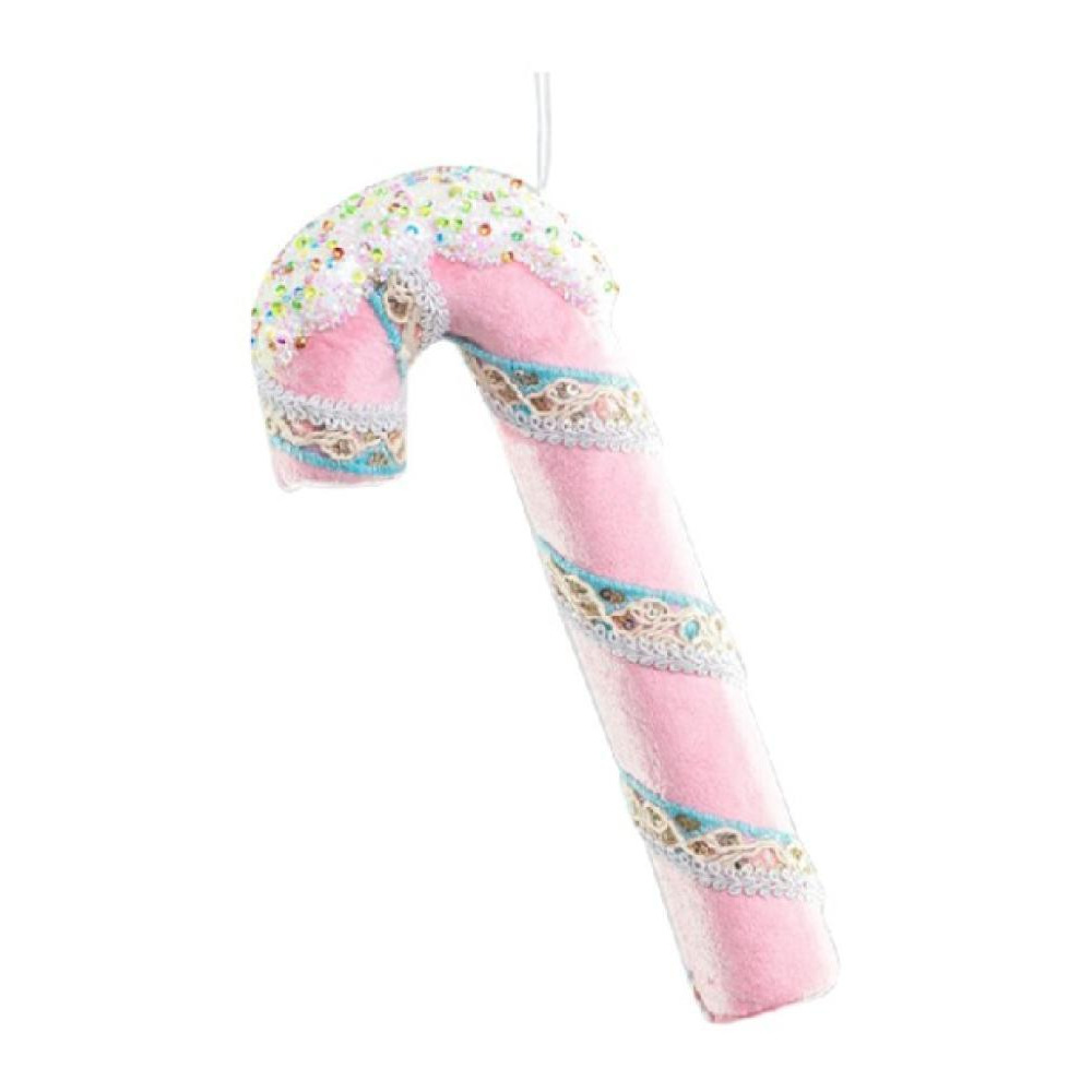 Конфета-Трость Swift 23См С Декором, Розовая - 1