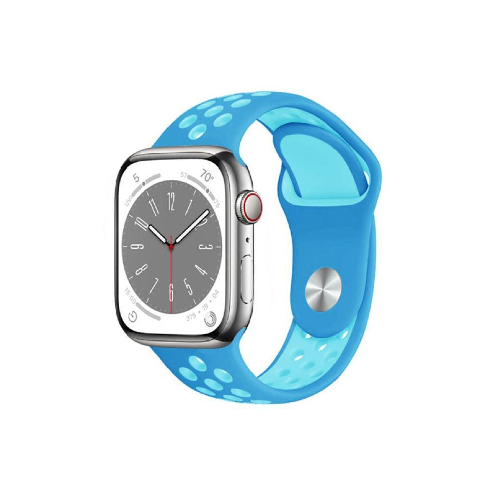 Perfii Dot Silicone Replacement Band For Apple Watch 41, 40, 38 mm Series 8/7/6/5/4 SE - 2