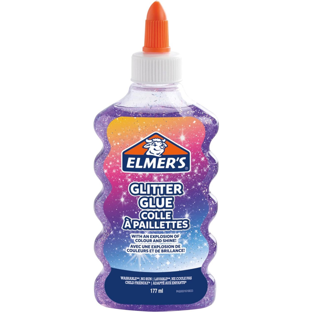 Glue Elmer'S Pva Glitter, Purple, 177 ml - 1