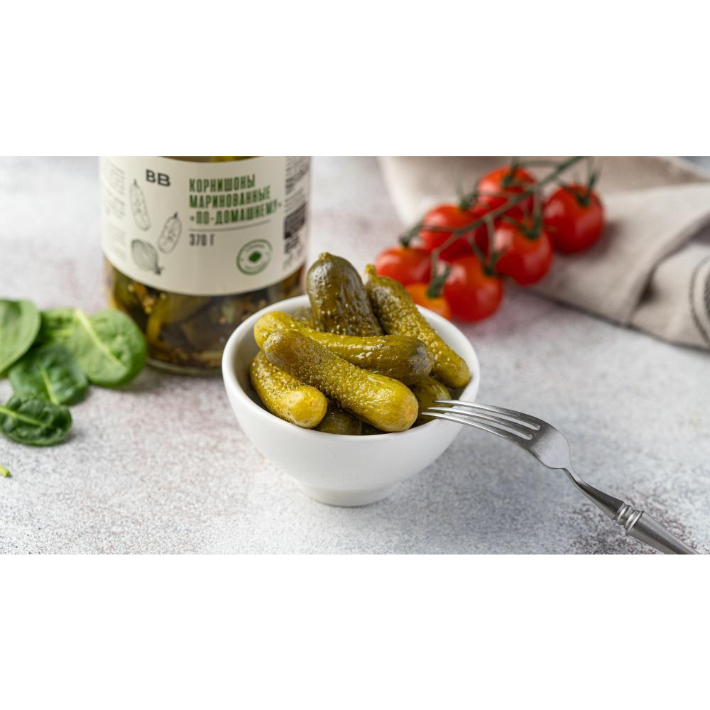 VkusVill Gherkins Pickles 370g - 3