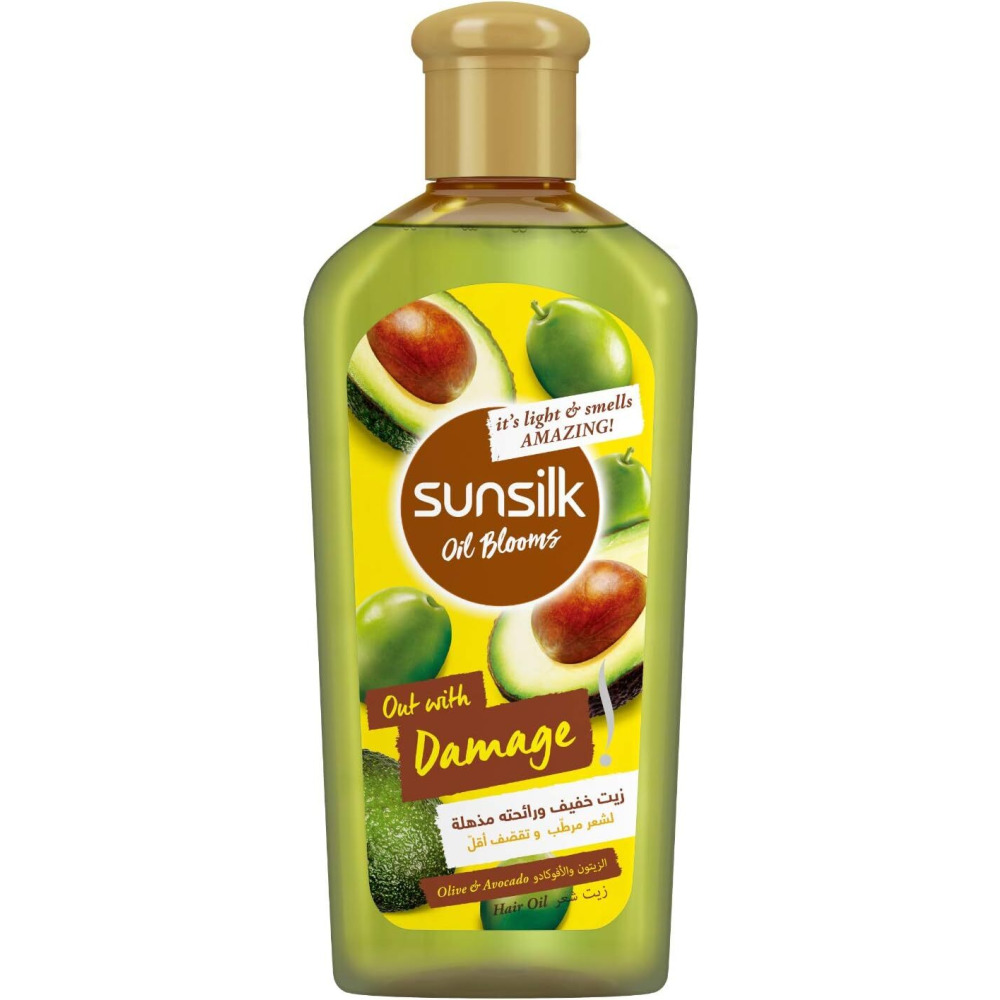 Hair oil, Sunsilk, Out with damage, Olive and avocado oil, 8.5 fl. oz. (250 ml) - 1