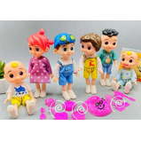 Family Set Cocomelon 6 Figure Pack, Multicolor - 2 miniature