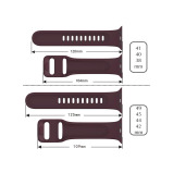 Perfii Flatpin Silicone Replacement Band For Apple Watch 49, 45, 44, 42 mm Series Ultra 8/7/6/5/4 SE - 3 miniature