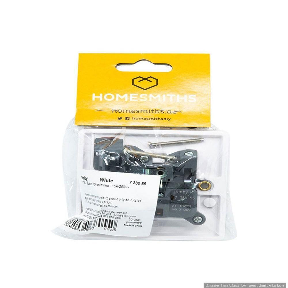 Tenby 15A Single Switch - 2
