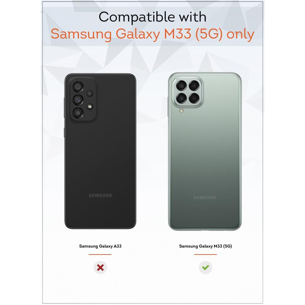 Protective Case Cover for Samsung M33 (5G) The map of Dubai - 5