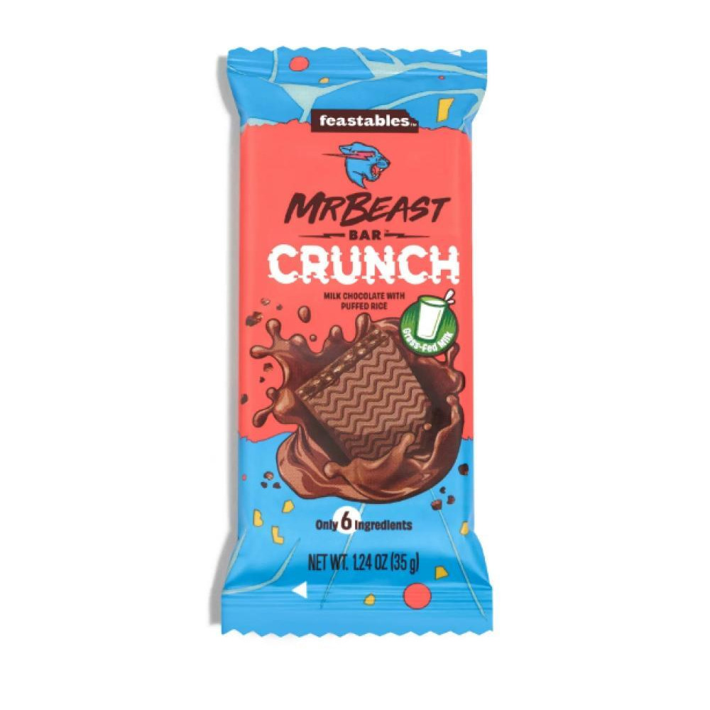 Feastables MrBeast Milk Chocolate Crunch Bar 35 g - 1