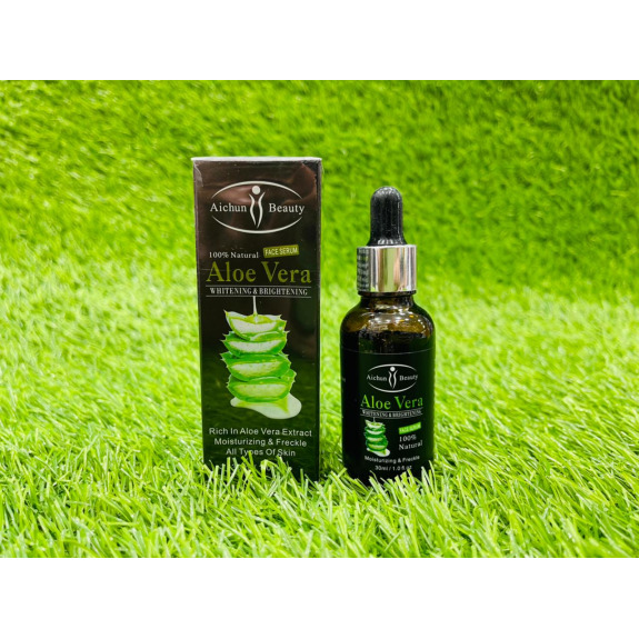 Buy Aichun Beauty Aloe Vera Whitening & Brightening Face Serum Hydrating,  Soothing, and Skin Lightening 30ml in Dubai, UAE | WEE (00130079)