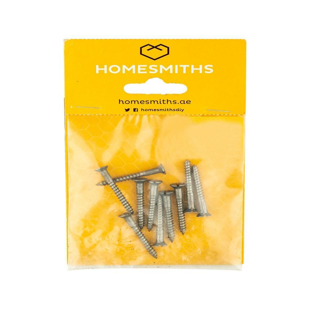 Homesmiths M.S Wood Screw 10mm x 1.5 inch - 1