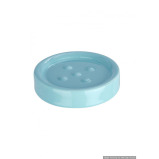 Wenko Ceramic Soap Dish Polaris Pastel Blue - 1 miniature