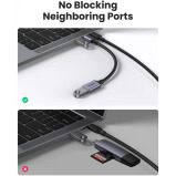 UGREEN / Charging cable, USB C to USB 3.0 adapter braided Type C Male to USB female OTG data cable, Samsung - 7 miniature