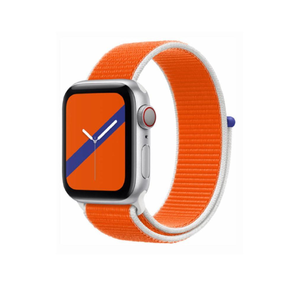 Perfii Flag Nylon Loop Replacement Band For Apple Watch 41/40/38mm Series 8/7/6/5/4/SE - 2