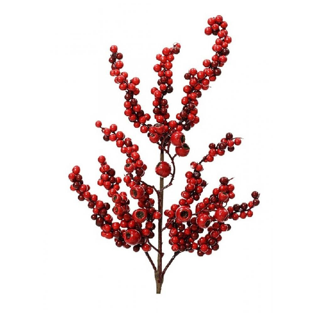 Kaemingk Decoris Spray Foam Foam Berries Red - 1