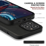 Ferrari Genuine Leather Hard Case With Debossed Stripes, iPhone 13 Pro Max, Black - 7 miniature