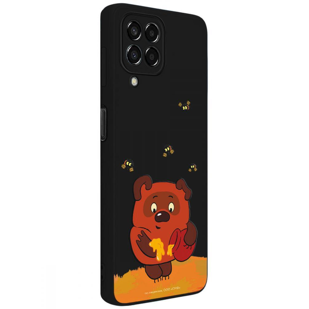 غطاء حماية لهاتف samsung M33 (5G) WINNIE-THE-POOH: شبل الدب والعسل - 1