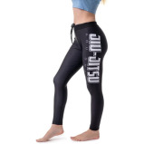 Leggings UAEJJ Jiu Jitsu Full Length for Women, Black-S - 4 miniature