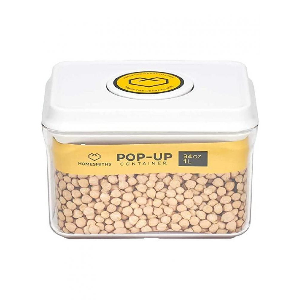 Homesmiths Pop-up 1 Liter Rectangle Food Container - 1