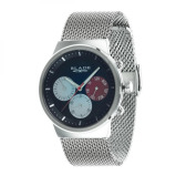 BLADE Indie SS Blue 3606G2SBS SS \& Mesh Multifunction Men's Watch - 1 miniature