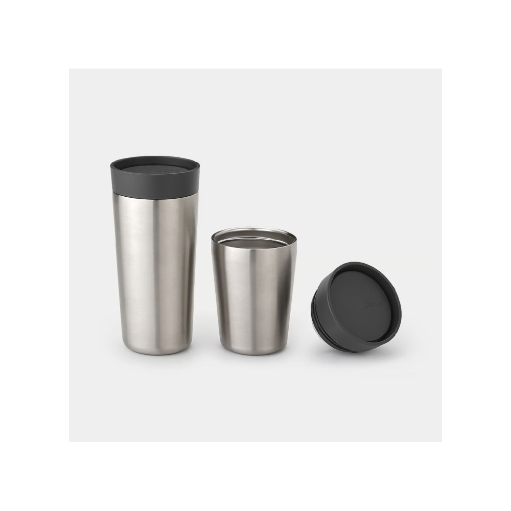 Brabantia Make \& Take Insulated Cup Med 0.36L Dark Grey - 6