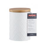 Typhoon Embossed Sugar Storage White - 2 miniature