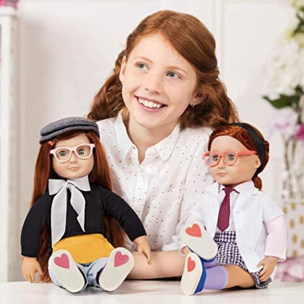 Our Generation Little Likes Deluxe Twin Doll Sabina W Book - 3 Years and Above For Girls - 7