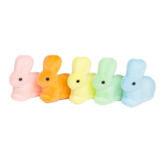 Talking Tables Truly Bunny Pastel Table Decorations 6Cm Pack Of 5