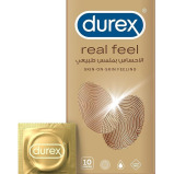 Durex / condoms, Real feel, Skin-on-skin feeling, 10 pcs - 1 miniature
