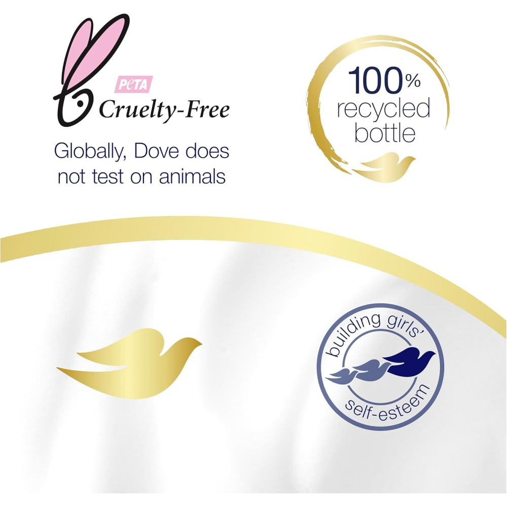 حمام من دوف بيورلي بامبرينج، زبدة الشيا والفانيليا الدافئة، 450 مل - 6