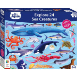 Hinkler JUNIOR: Пазл EXPLORER 24 Sea Creatures - 1 miniature