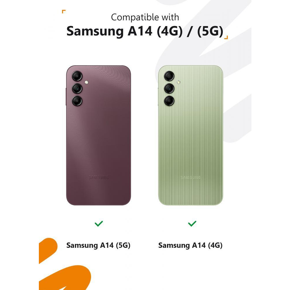 Protective Case Cover for Galaxy A14 (4G)/(5G) with JDM Pattern - 6