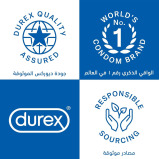 Презервативы Durex Intense Pleasure для Мужчин - Упаковка Из 12 шт. - 6 miniature